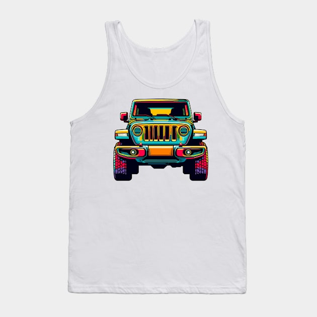 Jeep Gladiator Tank Top by Vehicles-Art